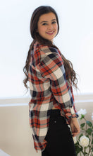 High Low Plaid in Red