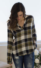 High Low Plaid in Army