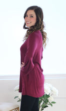 Classic Feel Top in Burgundy