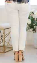 Every Day White Distressed Skinny